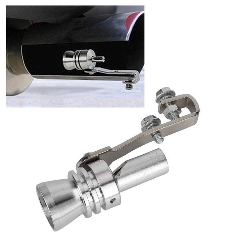 Suuonee Turbo Sound Simulator Whistle, Trumpet Type Universal Exhaust Pipe