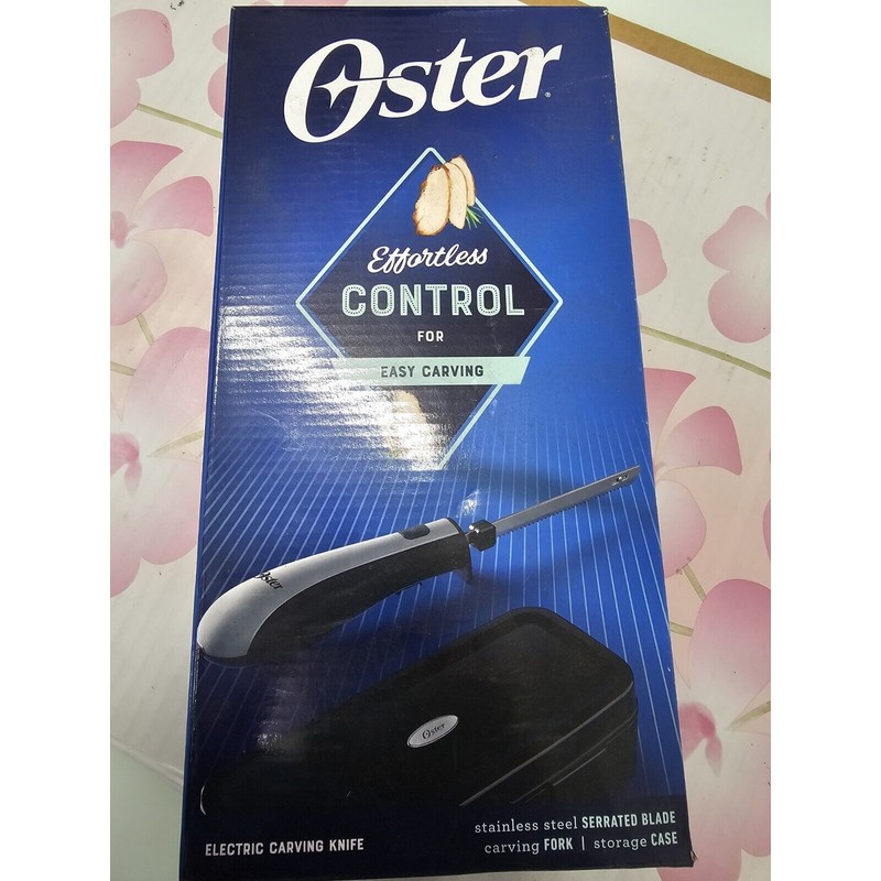 Oster ✨️ Oster Electric Knife With Case - Cut Turkey