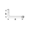 Gedotec Wall Bracket Wall Hooks for Screwing Galvanised Steel |