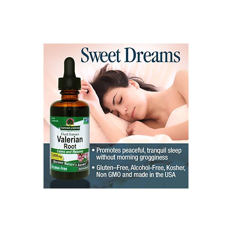 Nature's Answer | Valerian Root, 1 000 Mg, 2 Oz