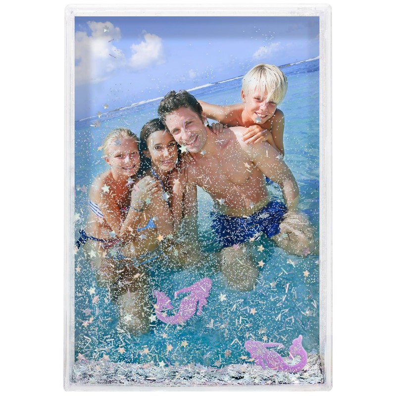 Neil Enterprises Inc. Glitter & Mermaid 4" x 6" Picture