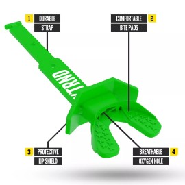 Nxtrnd Two Football Mouth Guard, Football Mouthpiece with Strap, Fits Adult &...