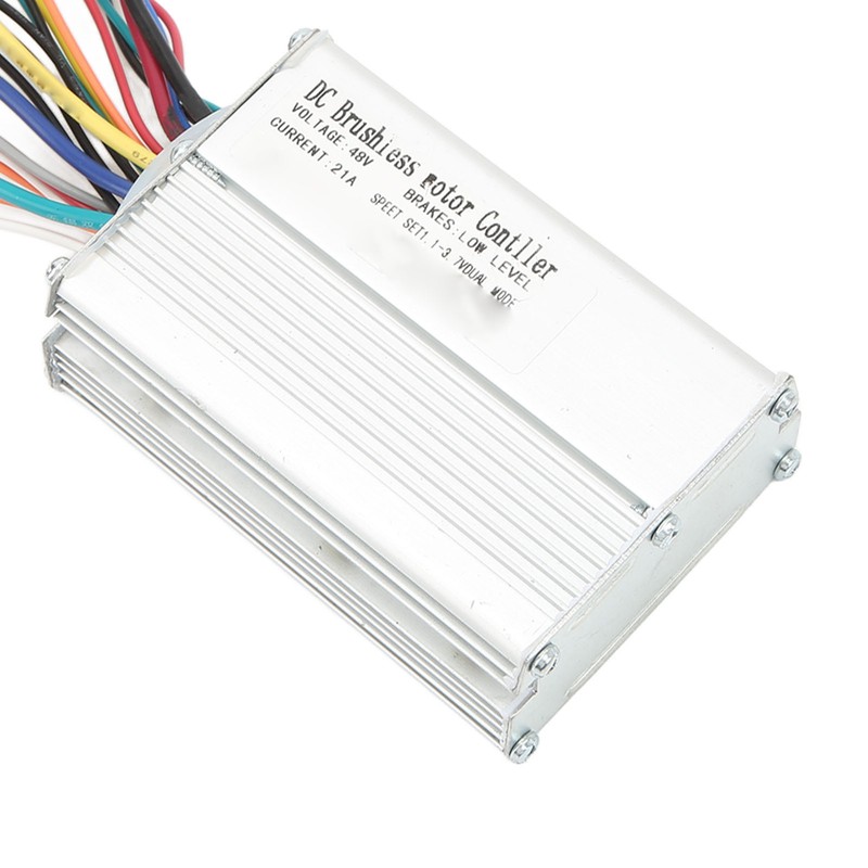 48V Brushless Motor Controller 21A Sensitive Control Aluminum Alloy DC