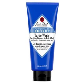 Jack Black Turbo Wash Energizing Cleanser for Hair & Body, 10 Fl Oz