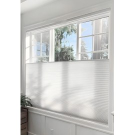 Flamax Custom Color-Matched Top Down Bottom Up Cellular Shades, Privacy Light Filtering Cordless Top Down Bottom Up Cellular Shades, Energy-Saving Honeycomb Blinds, Noise Reduction Honeycomb Blinds
