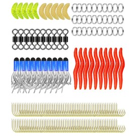 Aptliton 300 PCS Fishing Lures Mixed, Tackle Box Included Crankbaits, Spoon, Hooks, Jigs, Weights and More Other Accessories, Fishing Bait Lure Gear Kit Gifts for Men Bass Freshwater
