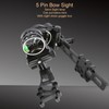 5 Pin Bow Sights Long Bar Archery Compound Bow Sight