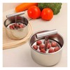 Stainless Steel Meatball Maker -Manual Press Tool for Uniform Balls,