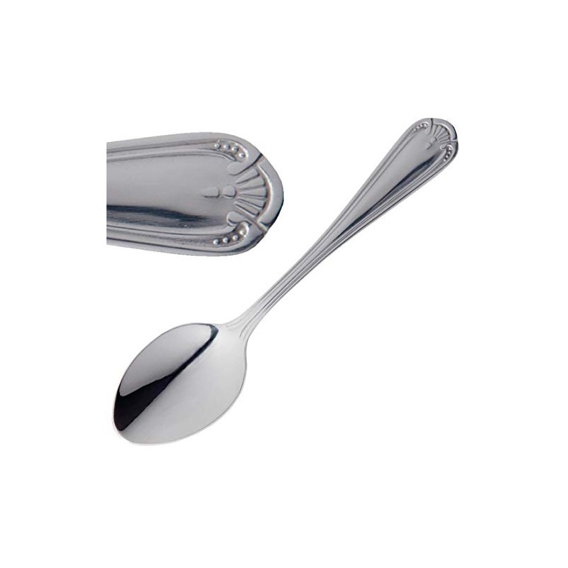Olympia Jesmond Teaspoon 18/0 Stainless Steel. Box of 12