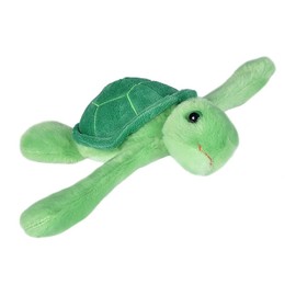 Wild Republic Huggers Plush Animal Slap Bracelet, Toy Gift, Large (Sea Turtle)