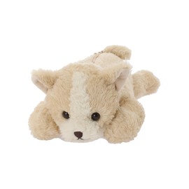 Maison de Fleur Pouch, Corgi Pouch, Beige, beige