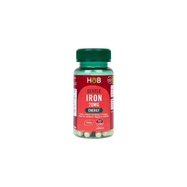 Holland & Barrett Gentle Iron 20mg 90 Capsules