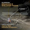 Bernzomatic AL3 Aluminum Brazing/Welding Rods with 12-Inch Rods of Working