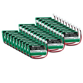 Synergy Digital Dog Collar Batteries, Compatible with Tri-Tronics Sport S Dog Collar, (Ni-MH, 3.6V, 750 mAh), Pack Includes: 30 x SDCP-H314 Batteries