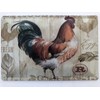 Tin Sign 20 x 30 cm Curved Fresh Eggs Chicken