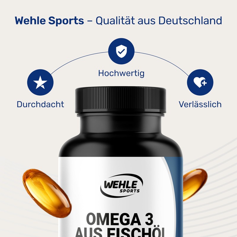 Omega 3 Capsules High Dose - 400 Capsules with 2000mg