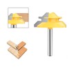 1/4 Inch Shank Router Bit，45 Degree Lock Miter Router Bit