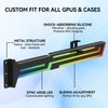GSCOLER ARGB GPU Support Bracket, Universal 16.8M RGB Modes Graphics