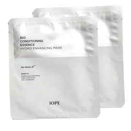 IOPE 아이오페 바이오 컨디셔닝 에센스 하이드로 인핸싱 마스크 23g x2개 IOPE Bio Conditioning Essence Hydro Enhancing Mask 23g x 2pcs