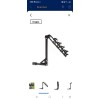 Hyper Tough Hitch Mount Folding 4 Bike Carrier NEW