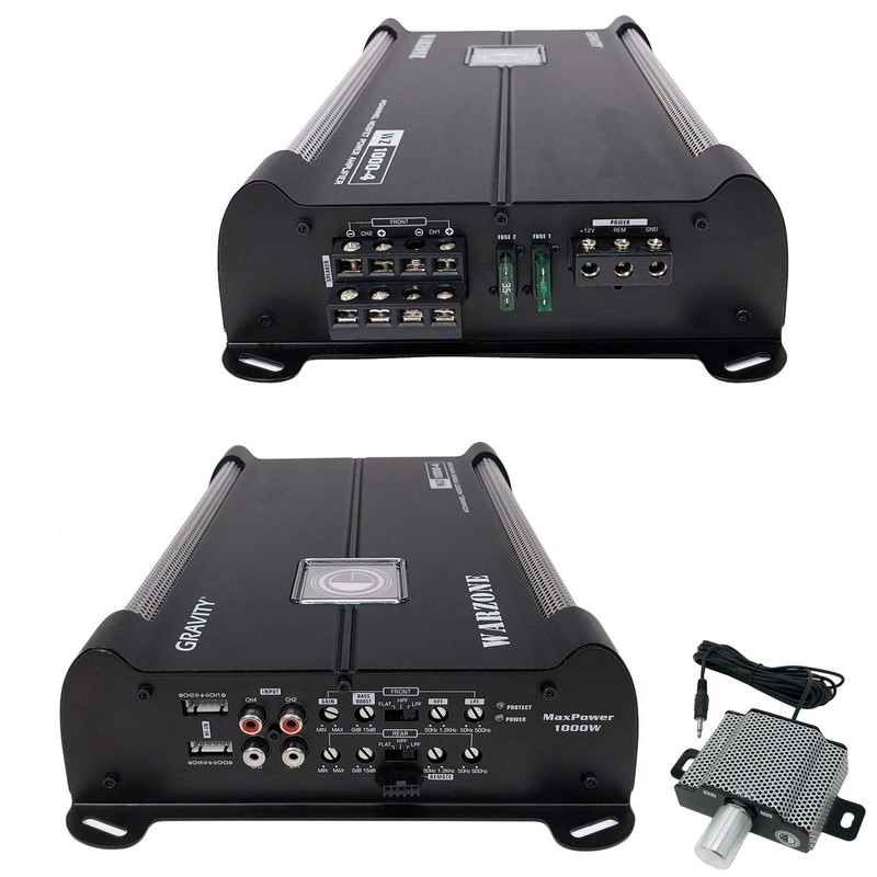 Car Amplifiers - Gravity Audio WZ1000.4 Warzone 1000W 4 Channels