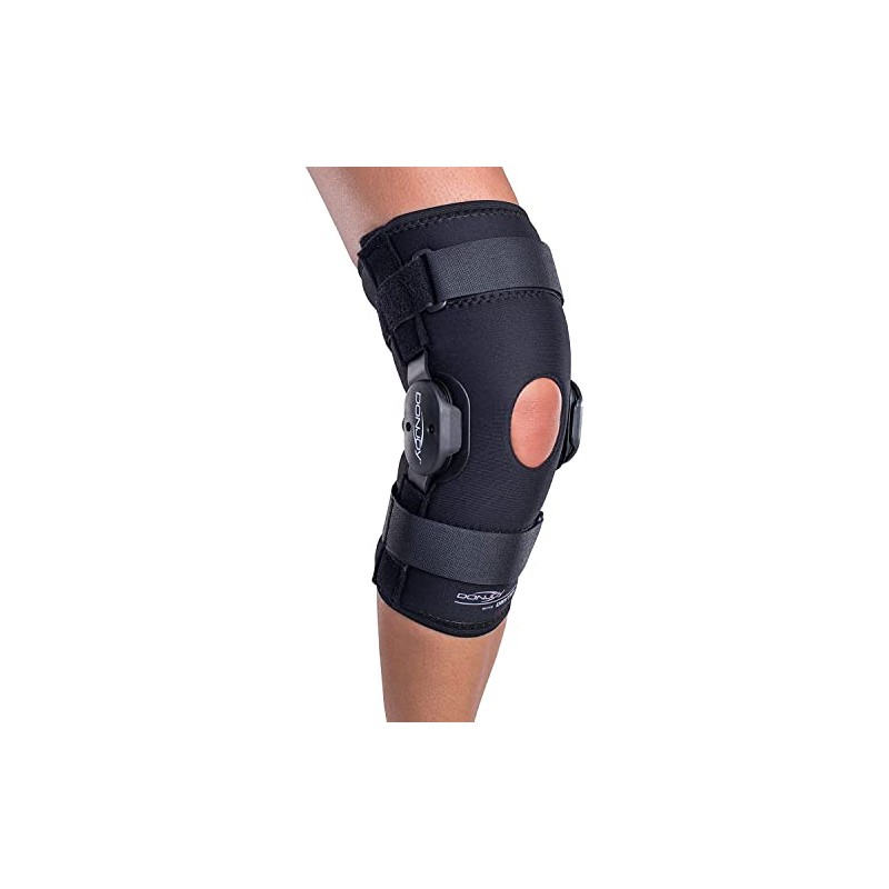 DonJoy Deluxe Hinged Knee Sleeve - Open Popliteal - Small