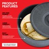 8.5" Large Tortilla Warmer, Dishwasher & Microwave Safe Tortilla Holder