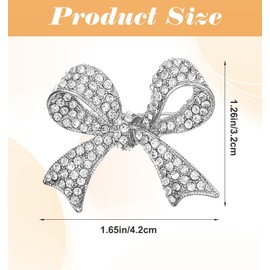 Broschen & Anstecknadeln für Damen, Strass Brosche Diamant Brosche für Partys, Bankette, Schal Dekoriert, Kleidung Modeschmuck, Mantel Zubehör, Geschenke