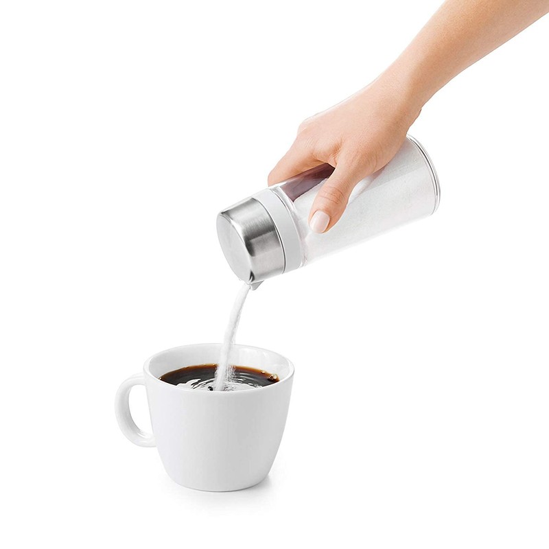OXO Good Grips Dispensador de azúcar de cristal, juego de