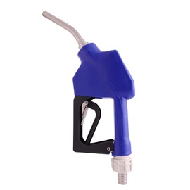 BORRITT DEF/Antifreeze Automatic Nozzle 3/4"Inch Inlet,Body in Acetal,with Stainless Steel Spout and Three Notch Hold Open Clip 360 degree Rotating Connector Max Flow Rate 16 GPM 1/2"(15mm) Spout
