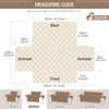 TAOCOCO Sofa Protectors 2 Seater,Slipcover for Sofa,Sofa Cover for Pets,Sofa