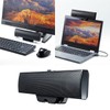 Sanwa Supply (サンワサプライ) USB Power Sound Bar Speaker MM-SPL11UBKN Black