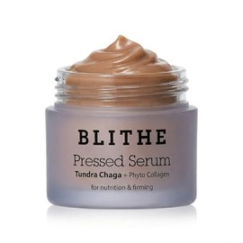 BLITHE Suero Prensado Chaga Mushroom - Crema Avanzada Para Estiramiento De La Piel Para Rostro, Cara, Estiramiento Y Lifting Fórmula Para Un Lifting Facial Natural 0.91 Fl Oz