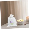 ABOOFAN 1Piece Lavender Sachet Bags Empty Drawstring Pouches for Aromatic