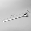 IMEEA Long Spoon, Bar Spoon, 18-8 Stainless Steel, Parfait Spoon,