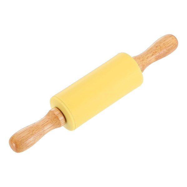 uxcell 4 Inch Silicone Rolling Pin, Small Dough Roller with