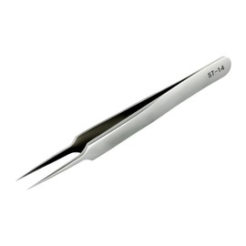 Precision Tweezers, Tweezers, Precision, Extra Fine Tweezers, Tweezers, Thin Tweezers, Plastic Model Tweezers, Modeling Tweezers, Crafts, Tweezers, Stainless Steel ST-14