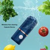 Vegetable Washing Machine Multifunction Wireless USB Charging Auto Capsule Fruit