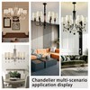 TAaMTYH Small Lamp Shades Cover Set of 6,Clip on Lamp,Drum