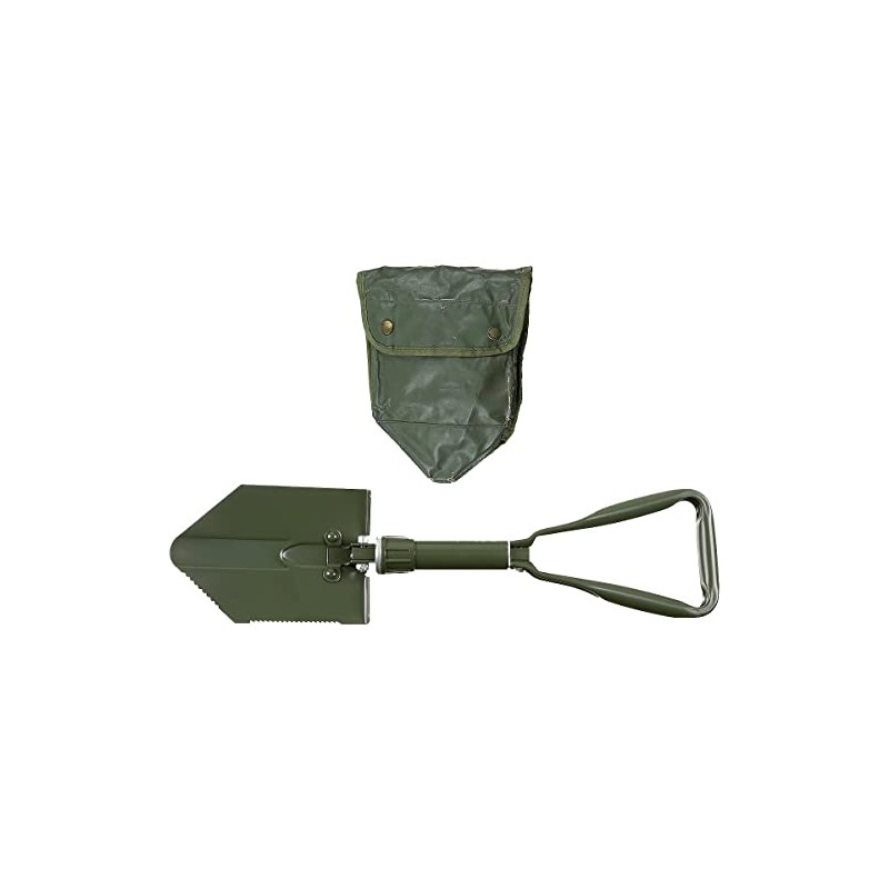 MFH BW Folding Spade with Cover Olive