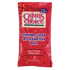 Shrimp, Crab, & Crawfish Boil 8 oz Cajun's Choice Louisiana Foods (Pack of 4)