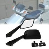 1Pair Motorcycle Rear View Mirrors Handlebar Rear View Side Mirrors