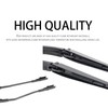 RigidWire 1 Pair Front Windshield Wiper Arm Kit Noiseless Rust