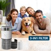 KUETERYUN Filter Compatible with Samrado PJ11 Pet Air Purifiers,H13 Activated