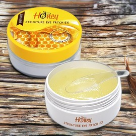 LOHASIS Sleep Patch Eye Area Recovery, Eye Area Wrinkle Improvement, Honey Structure Eye Patch EX Hydrogel Type 1, 100g, 60 Pieces / 로하시스 수면 패치 눈가 회복 눈가 주름 개선 허니 스트럭쳐 아이패치 이엑스 하이드로겔타입 1개 100g 60개입