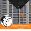 HUAREW Winter Central Air Conditioner Covers for Outside Units, 600D