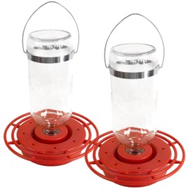 Best-1 Glass Hummingbird Feeders, 16 oz., Set of 2