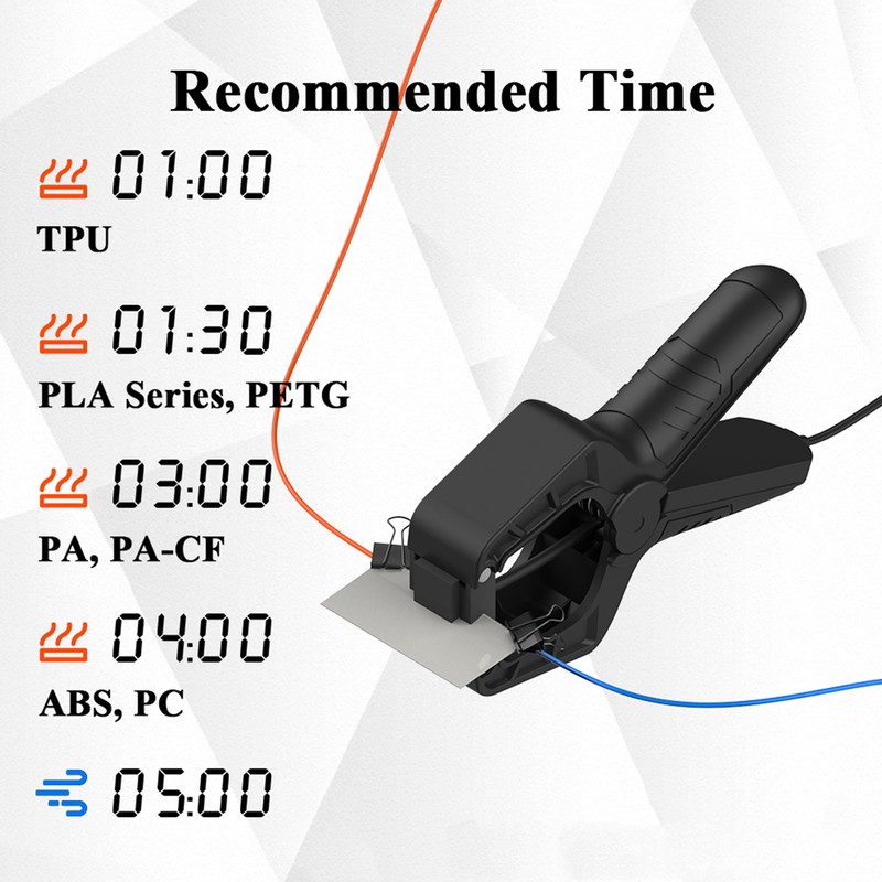 1.75mm 3D Printer Filament Connector Fast Heating Speed Filament Tool
