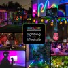 Enbrighten USB Powered RGB LED Light Strip, 12ft, Indoor LED