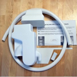 Garden Water Saver Oversized Downspout Kit 3'x4' – Rainwater Diverter with 7’ Hose--FREE SHIPPING